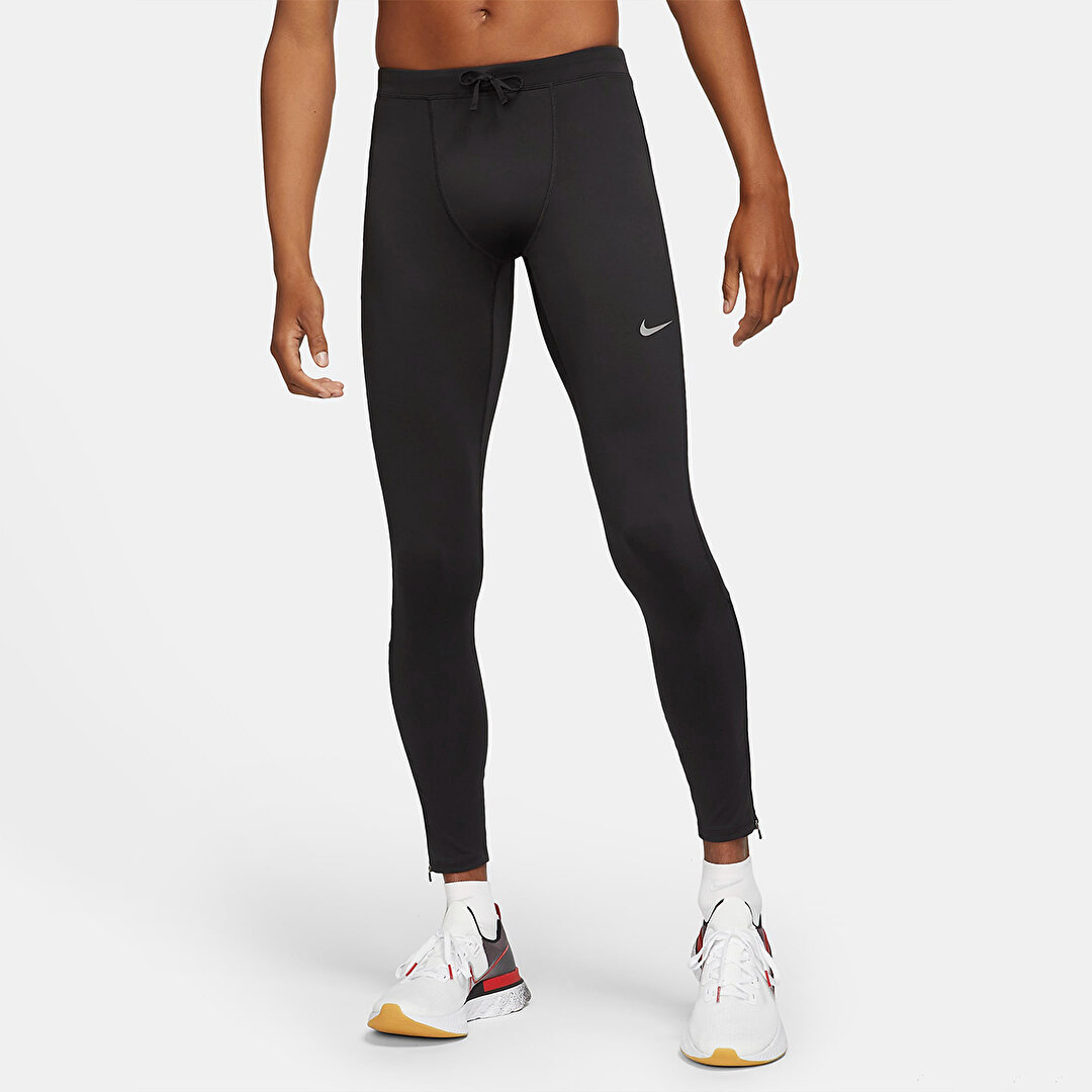 Nike Dri-Fit Challenger Erkek Siyah Tayt -1