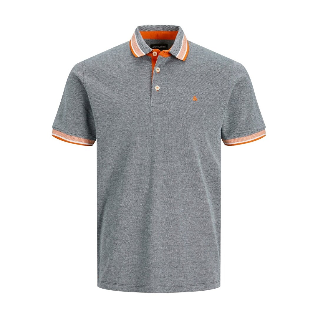 Jack Jones Paulos Erkek Lacivert Klasik Yaka Polo Ti ort 12136668 NVY Sporthink