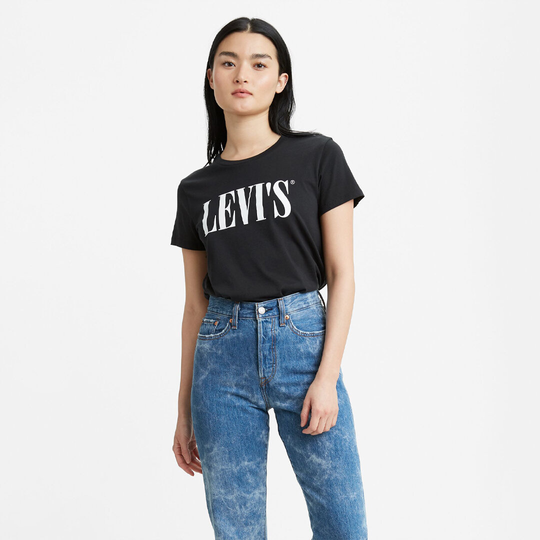T shirt levis crop top online