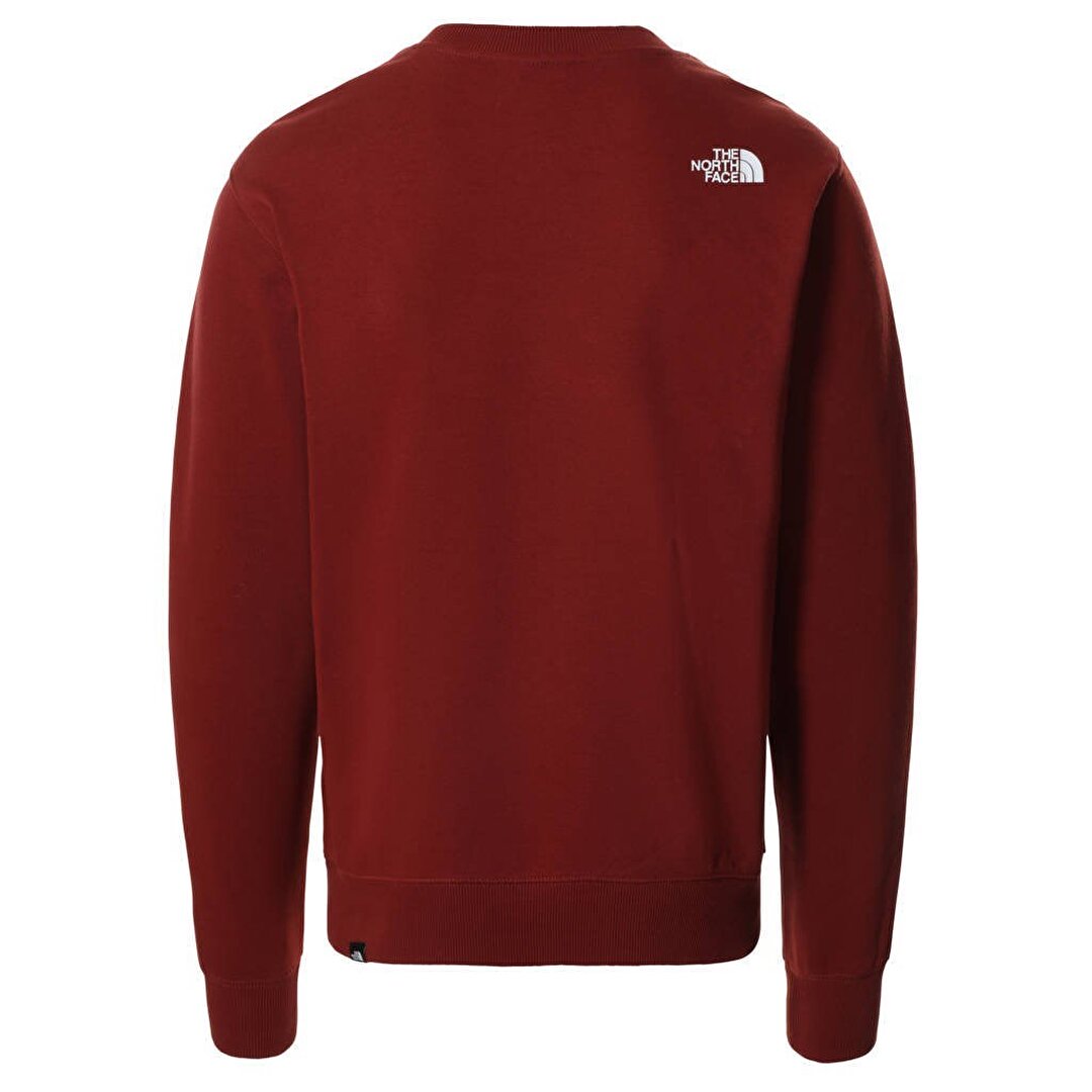 The North Face Standard Crew Erkek Bordo Bask l Sweatshirt