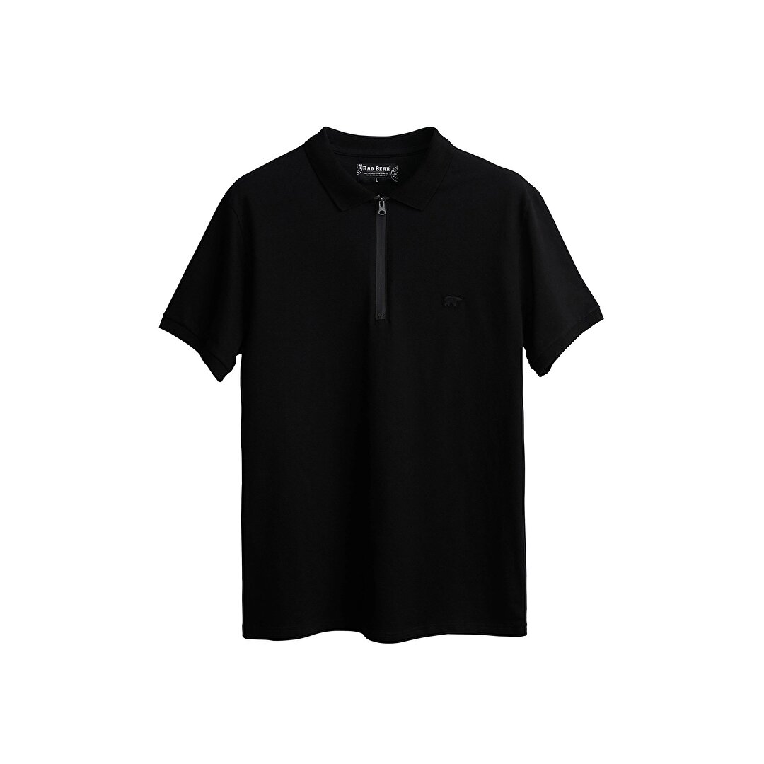 Bad Bear Cord Erkek Siyah Polo Ti ort