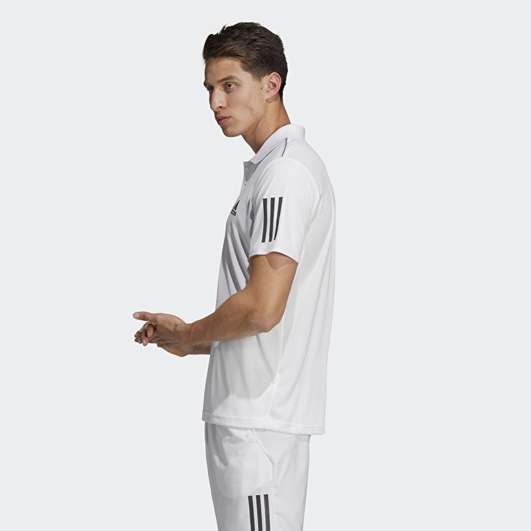 adidas Club 3Str Erkek Beyaz Polo Ti ort DU0849 Sporthink