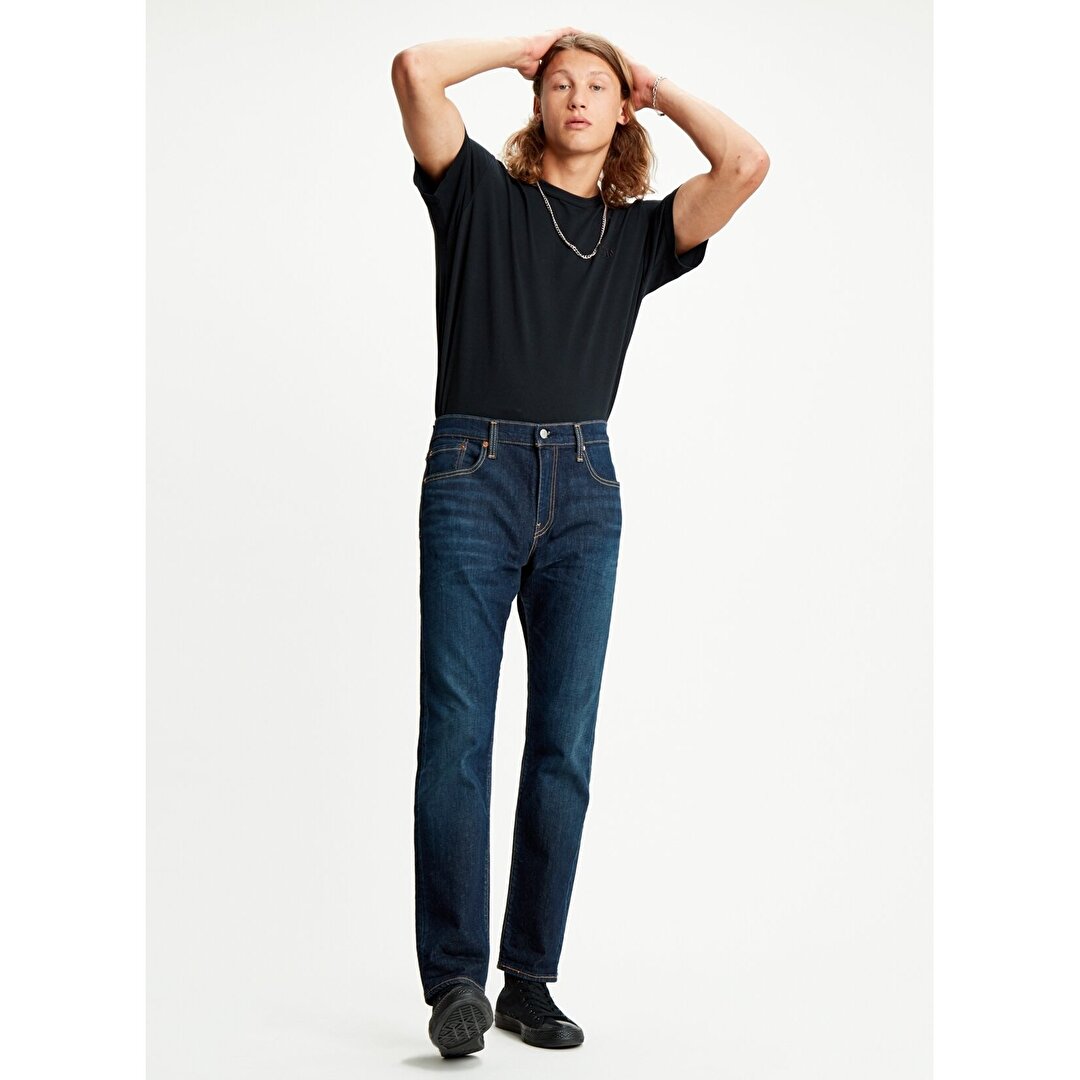 Levi's 502 Regular Taper Erkek Lacivert Jean -1