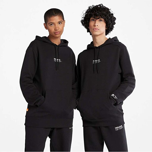 Timberland Hooded Sweat Erkek Siyah Kapu onlu Sweatshirt TB0A5UF50011 Sporthink