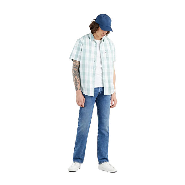 Levi's 501 Erkek Mavi Jean