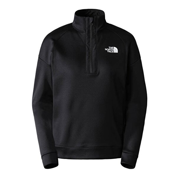 The North Face Mountain Athletics 1 4 Zip Kad n Siyah Sweatshirt NF0A7ZASJK31 Sporthink