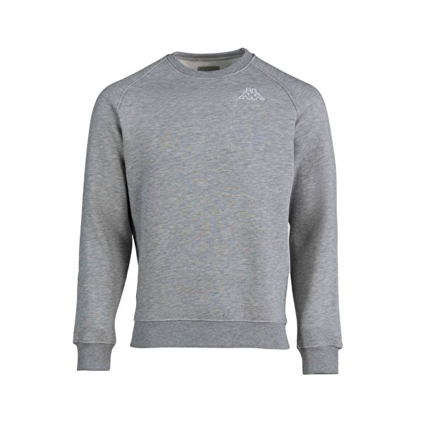 Kappa Logo Caimali Erkek Gri Sweatshirt