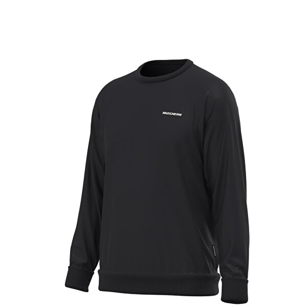 Skechers New Basics Erkek Siyah Sweatshirt