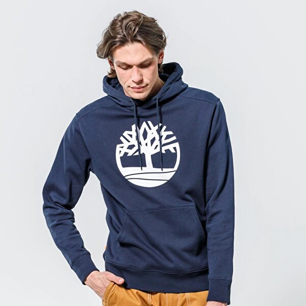 Timberland Yc Core Tree Pull Over Erkek Lacivert Kapu onlu Sweatshirt TB0A2BJHU101 Sporthink